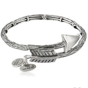 Alex & Ani Lovestruck Eros Arrow Silver Bracelet